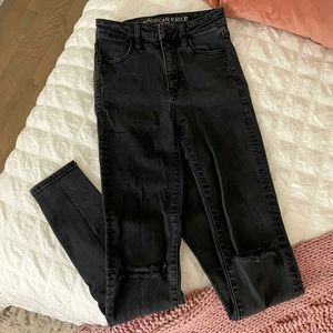American Eagle Black Skinny Jeans